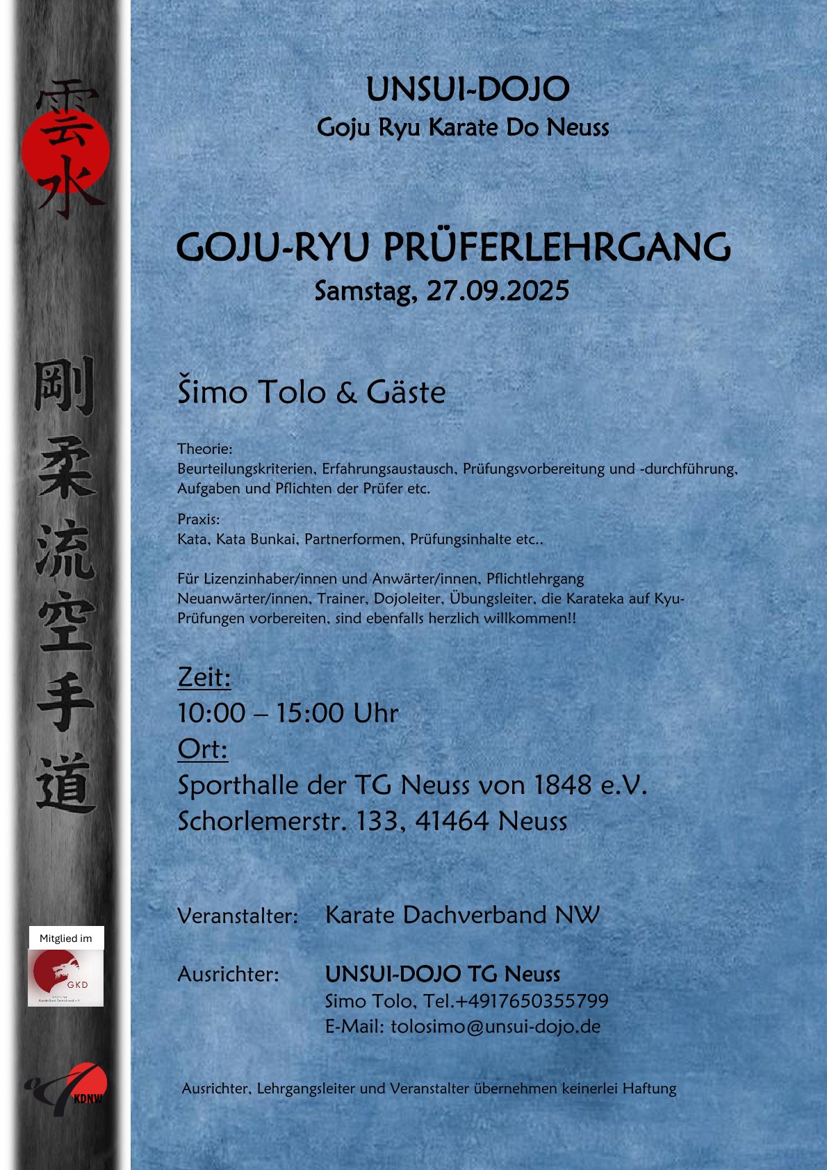 Pruferlehrgang 2025